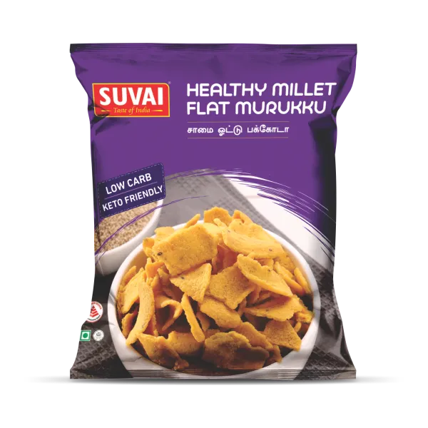 Suvai Healthy Millet Flat Murukku (Ottu Pakoda) - 200 g