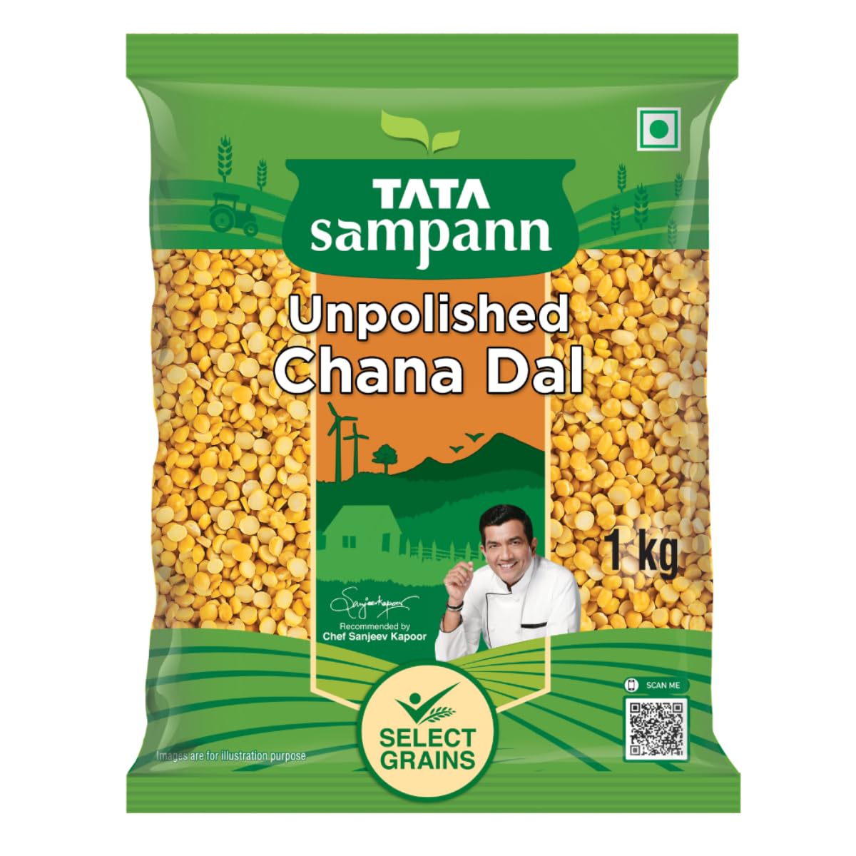 Tata Sampann Channa Dal  - 1 kg
