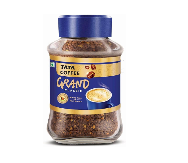 TATA Grand Premium Instant Coffee Bottle - 90 g