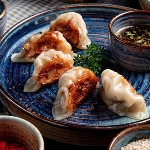 The Kebabsmith Vegetarian Dumpling Momos - 10 pcs