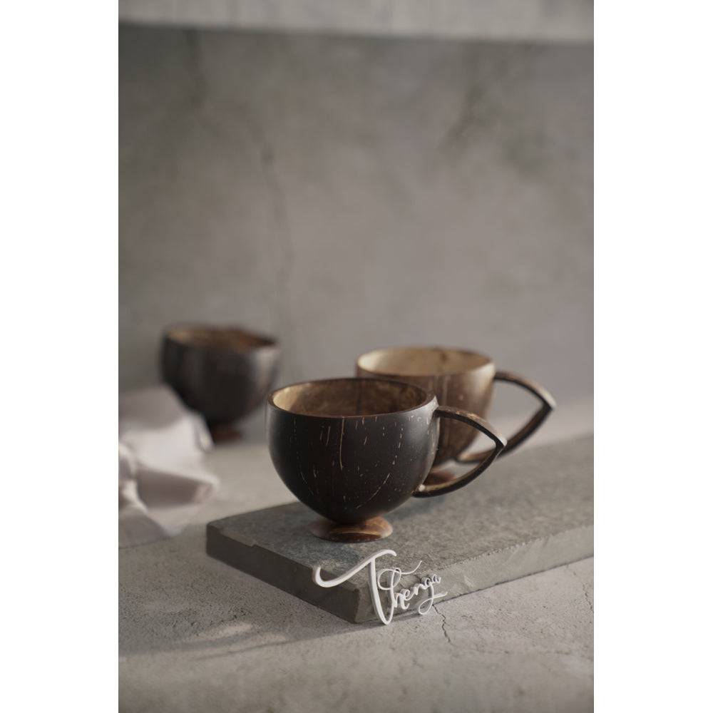 Shell Tea Cup Coconut Shell Tea Cup - 1 pc