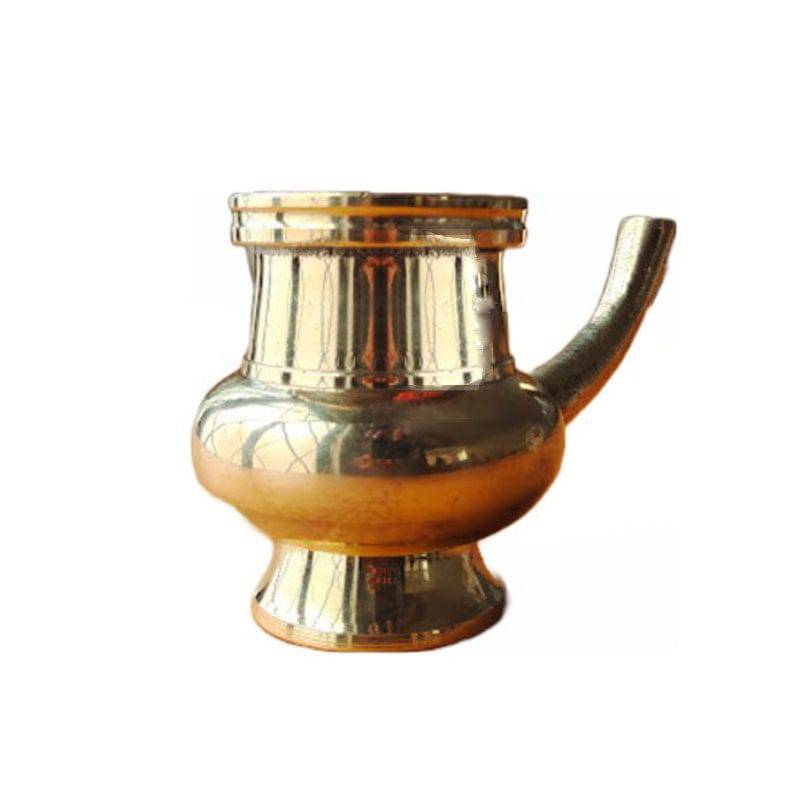 Traditional Brass Kindi Large - 1 pc