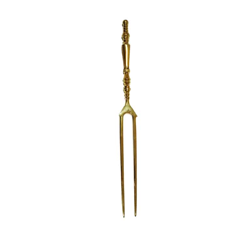 Antique Brass Hair Untanglar Double Needles - 1 Pc