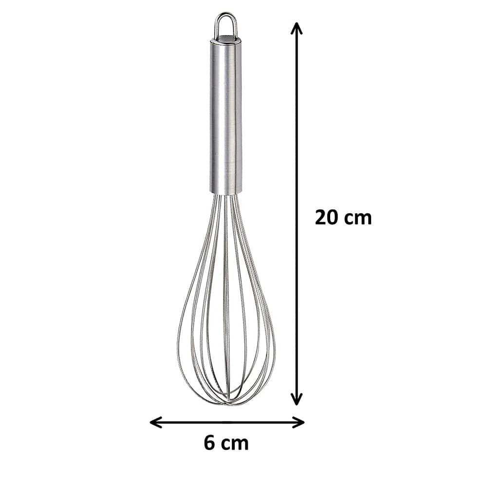 Stainless Steel Egg Beater - 1 pc