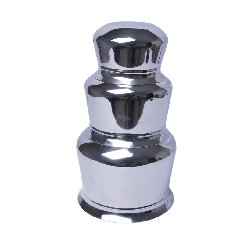 Stainless Steel Swiggy Pot Curd Pot For Cooking And Serving - Set of 3