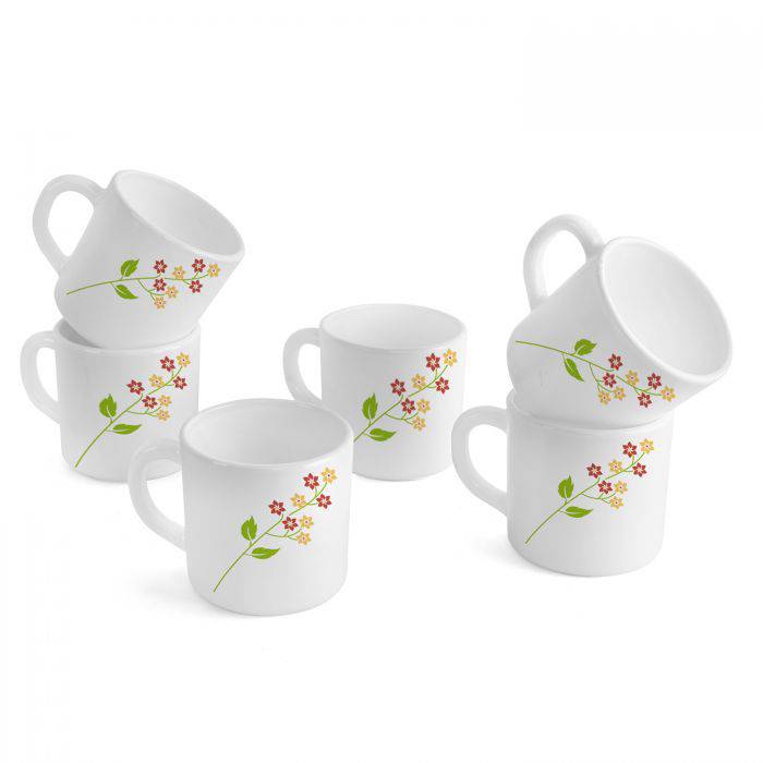 Ceramic Mug Medium Stella Secret Garden - 6 Pc