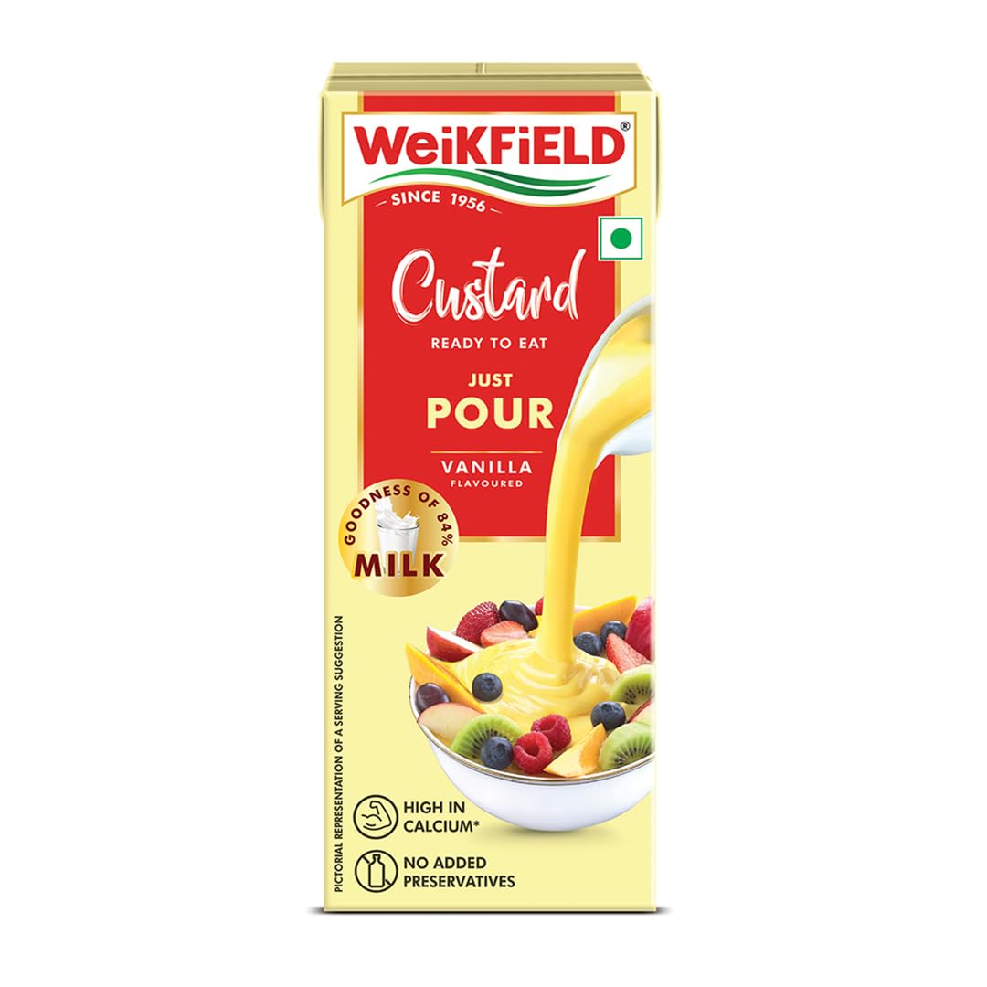 Weikfield Ready to Eat Custard Vanilla - 200 ml