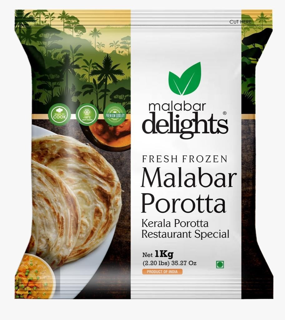 Malabar Delights Malabar Paratha - 1 Kg