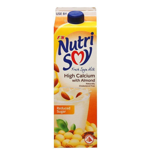 Nutrisoy Fresh Soya Milk Hi Calcium W/ Almond
