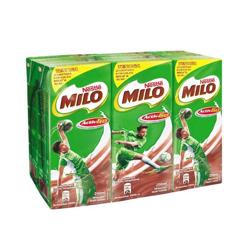 Milo Activgo Ready To Drink Tetrapack