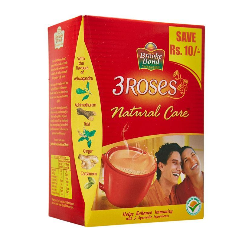 Brooke Bond 3 Roses Natural Care Tea