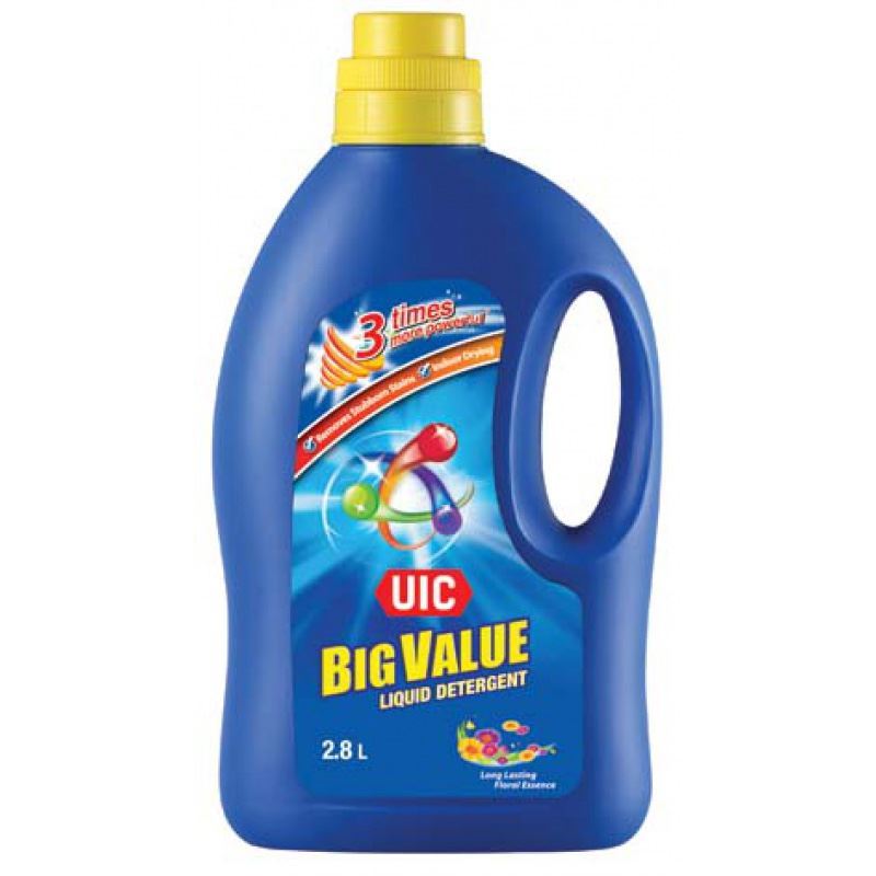 UIC Big Value Long Lasting Floral Essence Liquid  Detergent