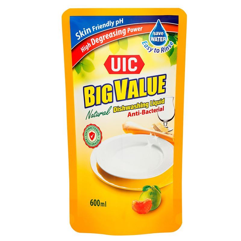 UIC Big Value Anti Bacterial Refill Dishwashing Liquid 