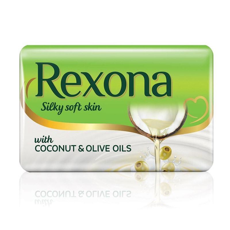 Coconut And Olive Oil 100g Rexona Silky Soft Skin Soap, For Personal at Rs  150/piece in Gohana