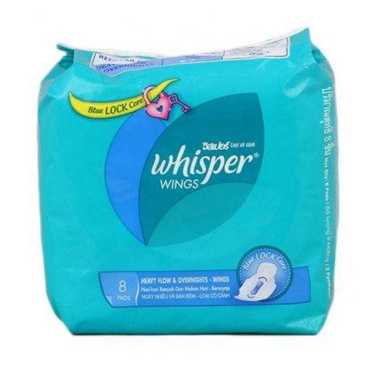 Whisper Heavy Flow & Overnight Wings Sanitary Napkins