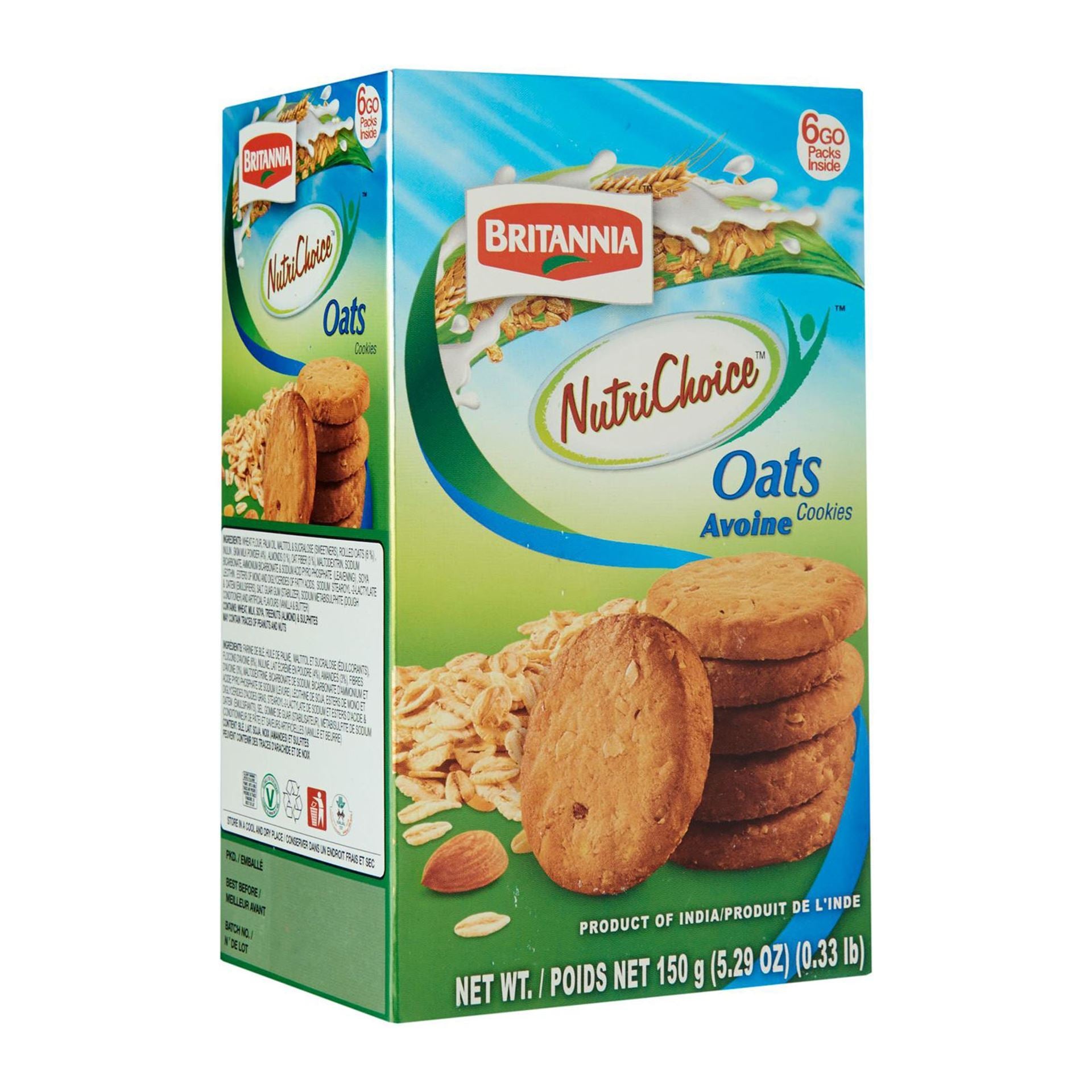 Britannia NUTRICHOICE Oat Meal  Cookies