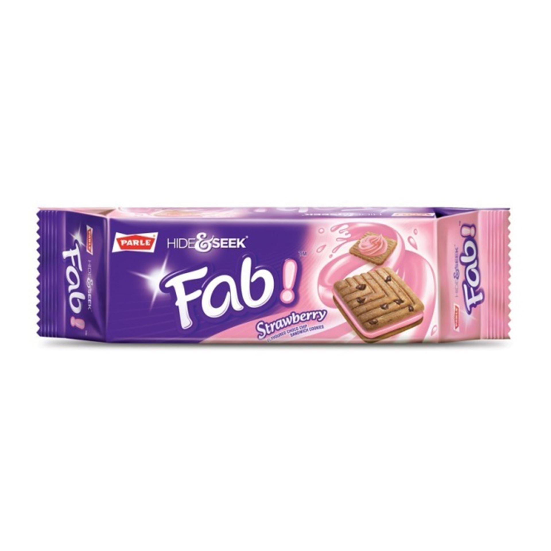 PARLE Hide & Seek Fab Strawberry Biscuits (PARLE 6712)
