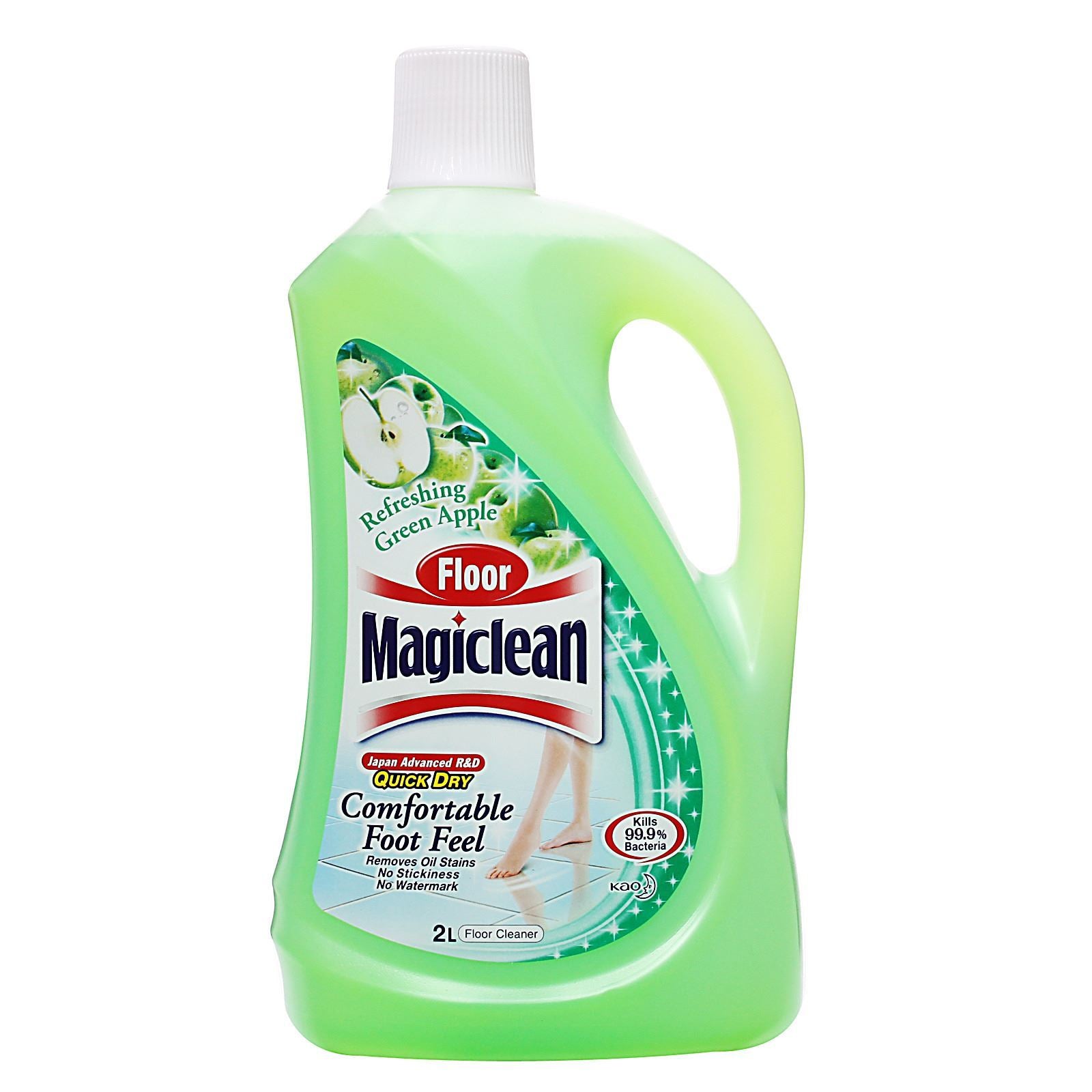 Magic Clean Runner Magiclean Floor Cleaner Green Apple - 2 L