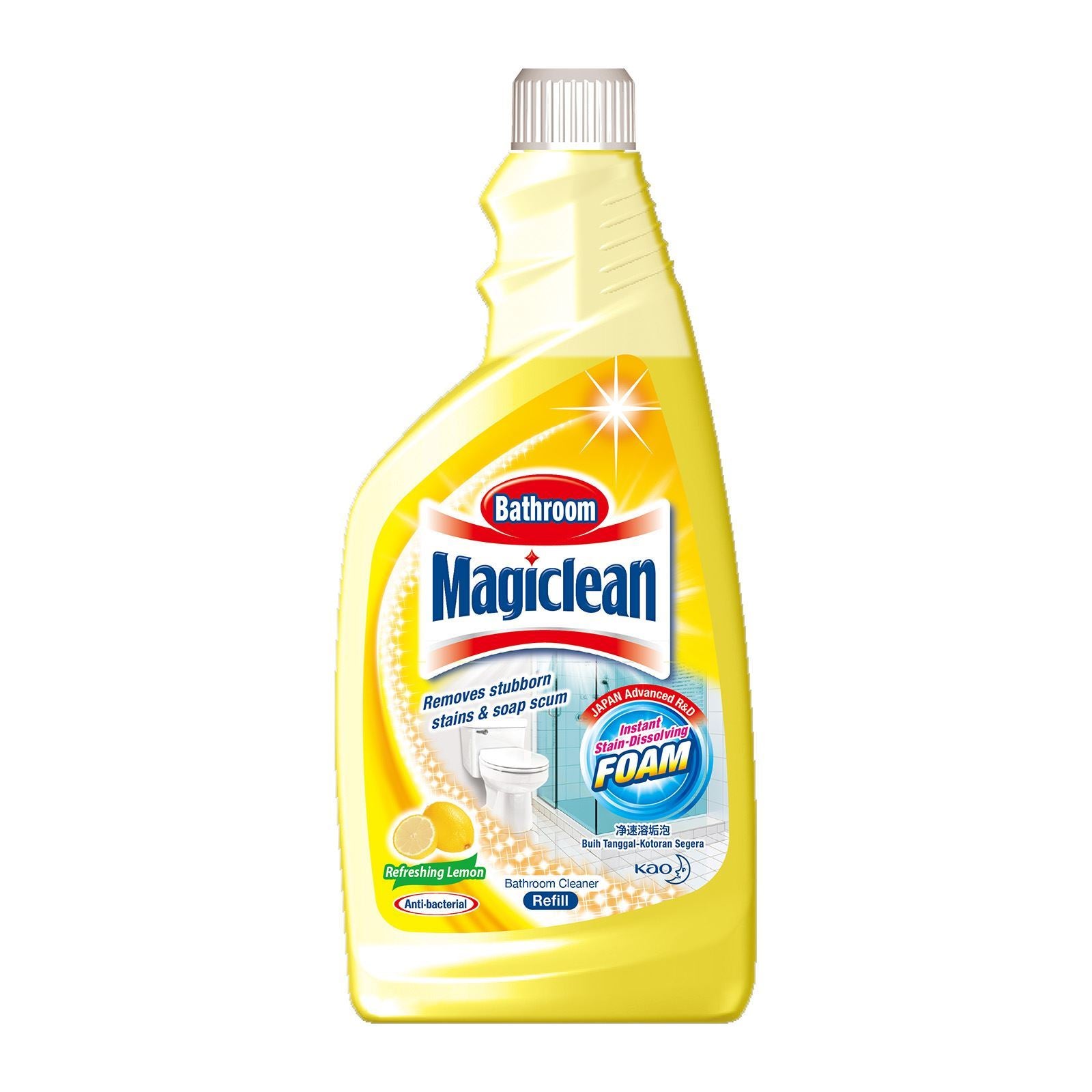 Magiclean Lemon Scent Bathroom Cleaner Refill