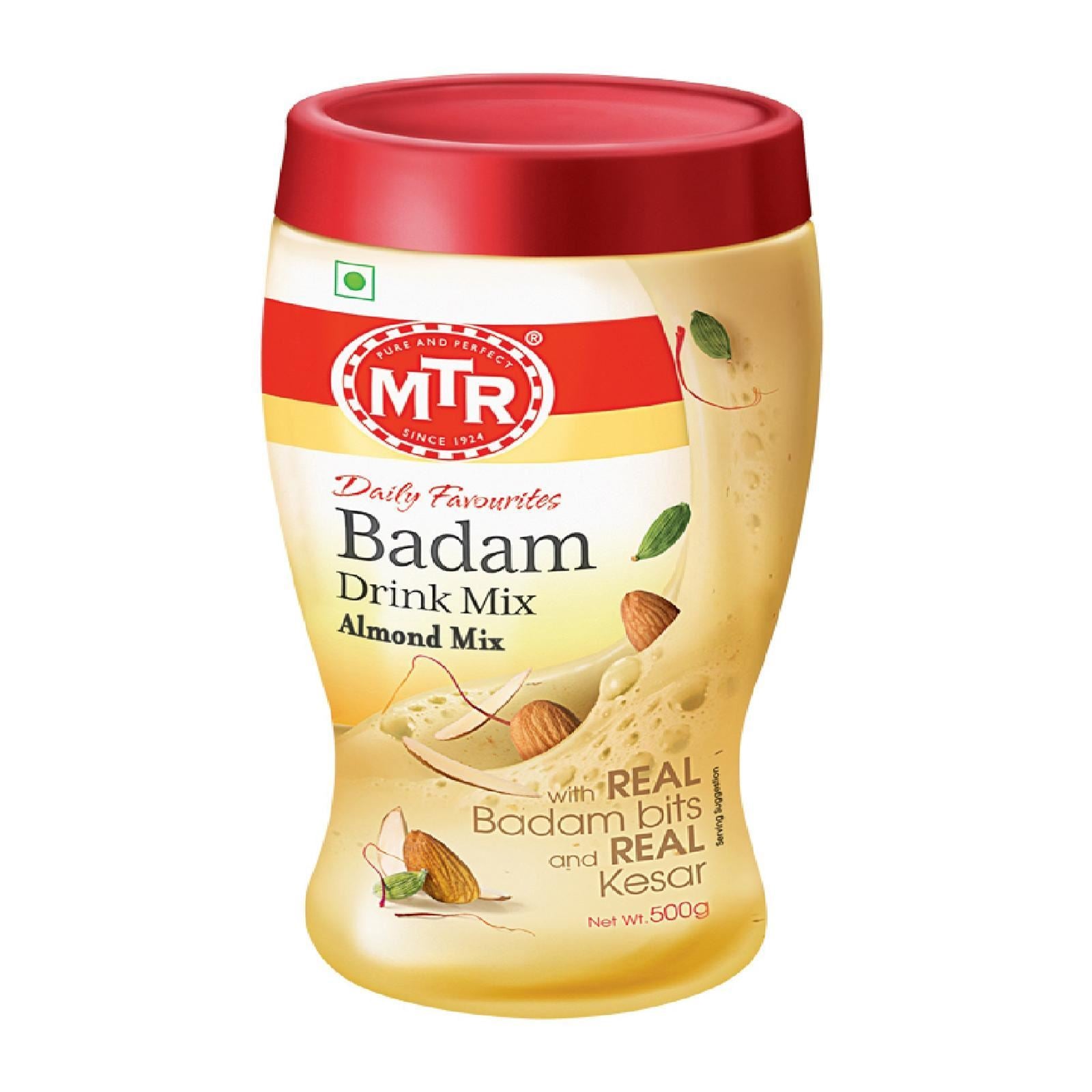 MTR Badam Drink Mix Jar (MTR 4677)
