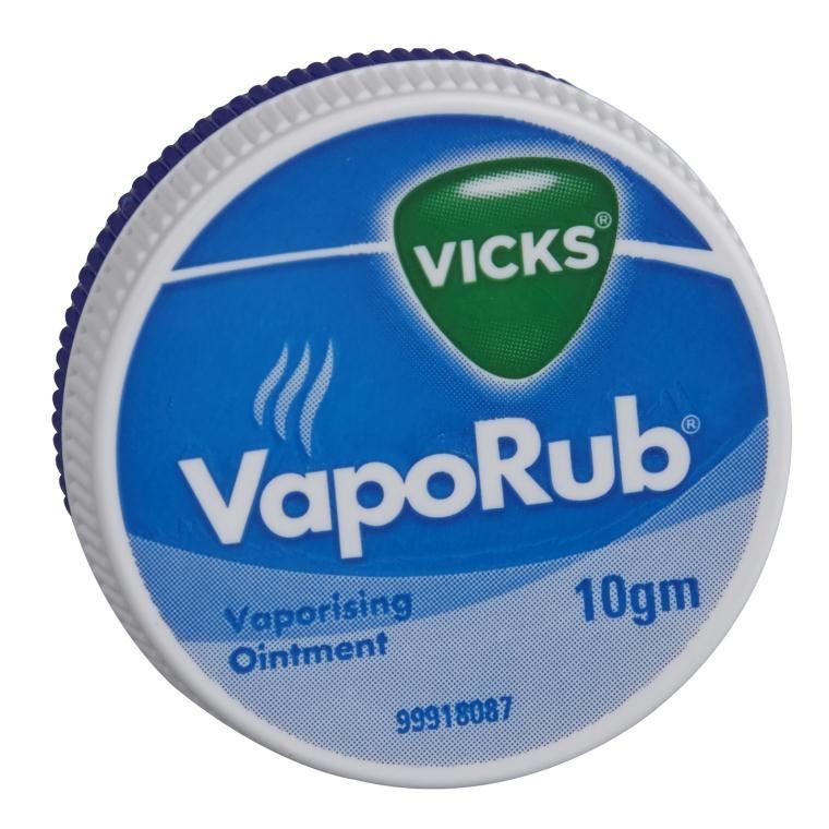 Vicks VapoRub Vaporizing Ointment 10 g