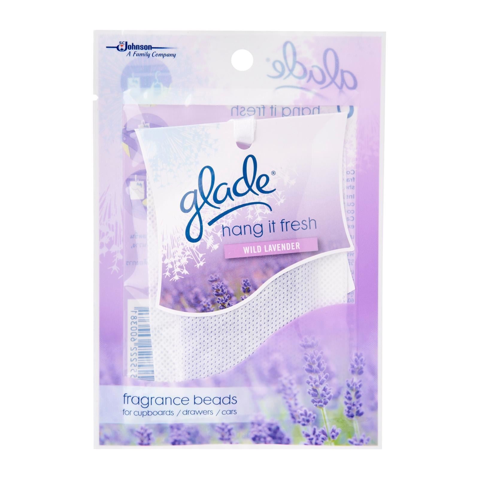 Glade Hang It Fresh Wild Lavender Fragrance Beads