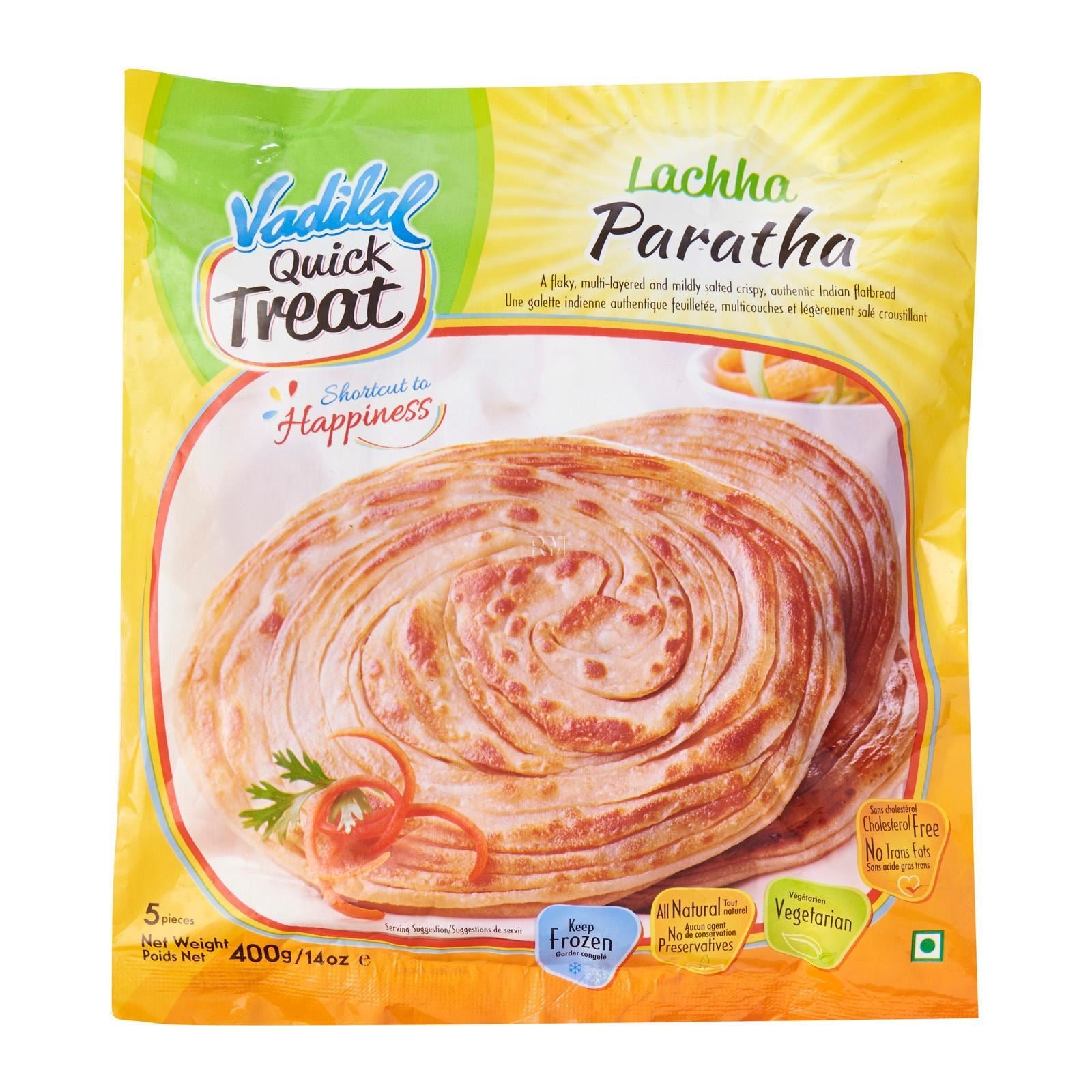 VADILAL Lachha Paratha    Frozen (Premium Quality)