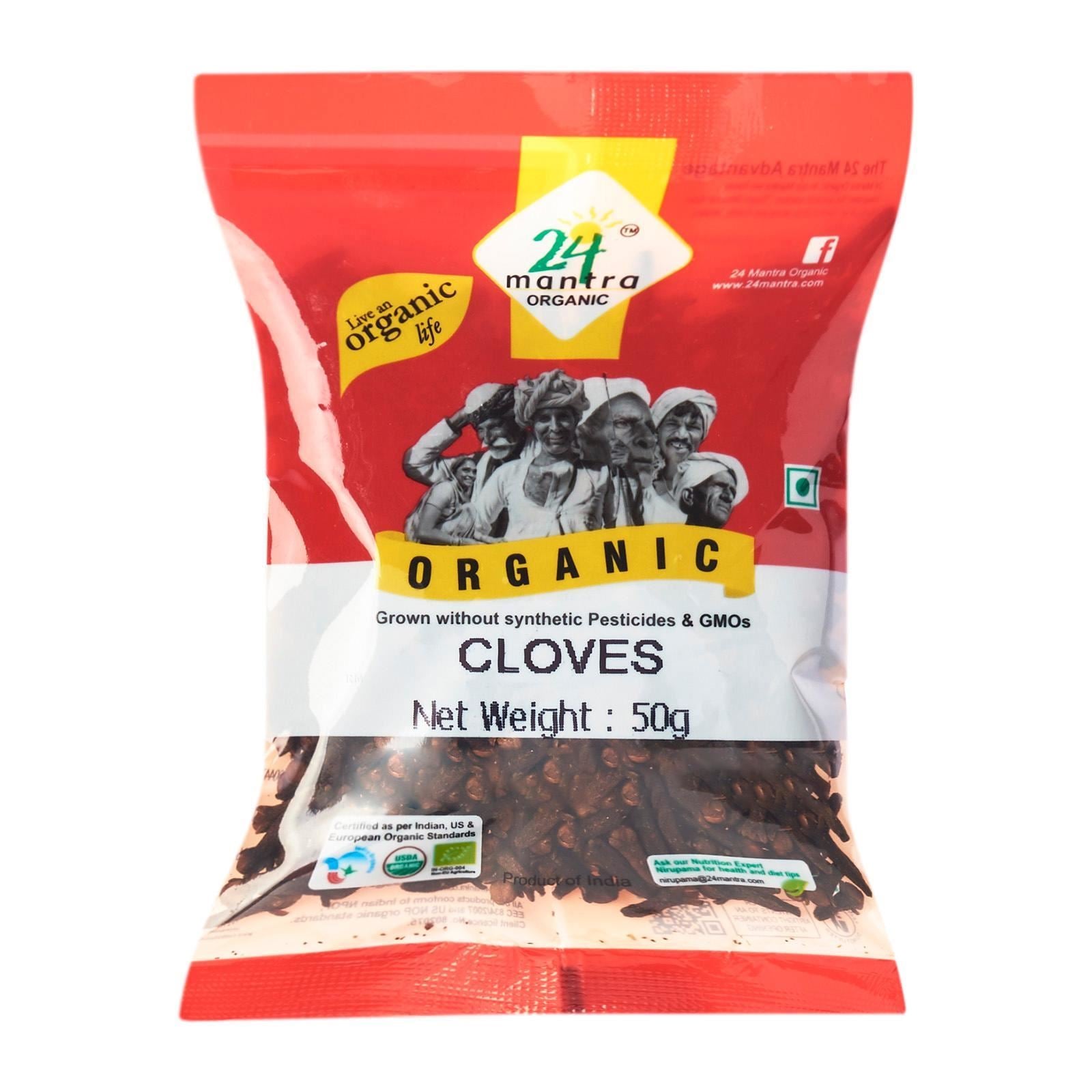 24 MANTRA Cloves (Certified ORGANIC)