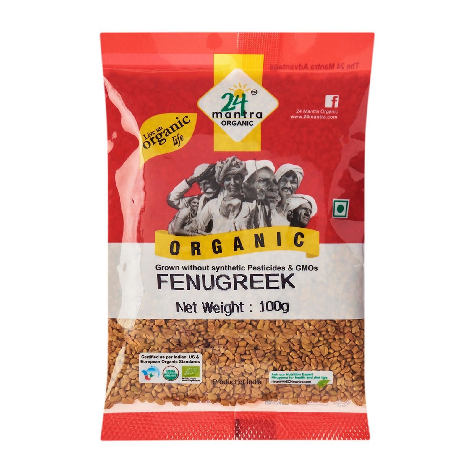 24 MANTRA  Fenugreek Seeds (Certified ORGANIC)