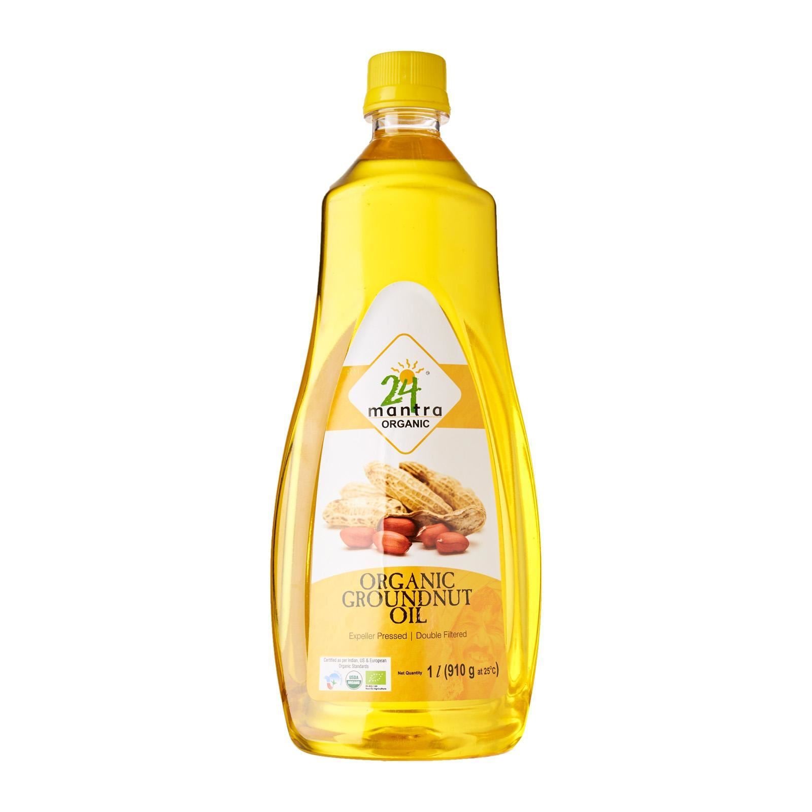 24 MANTRA Groundnut Oil (Certified ORGANIC)