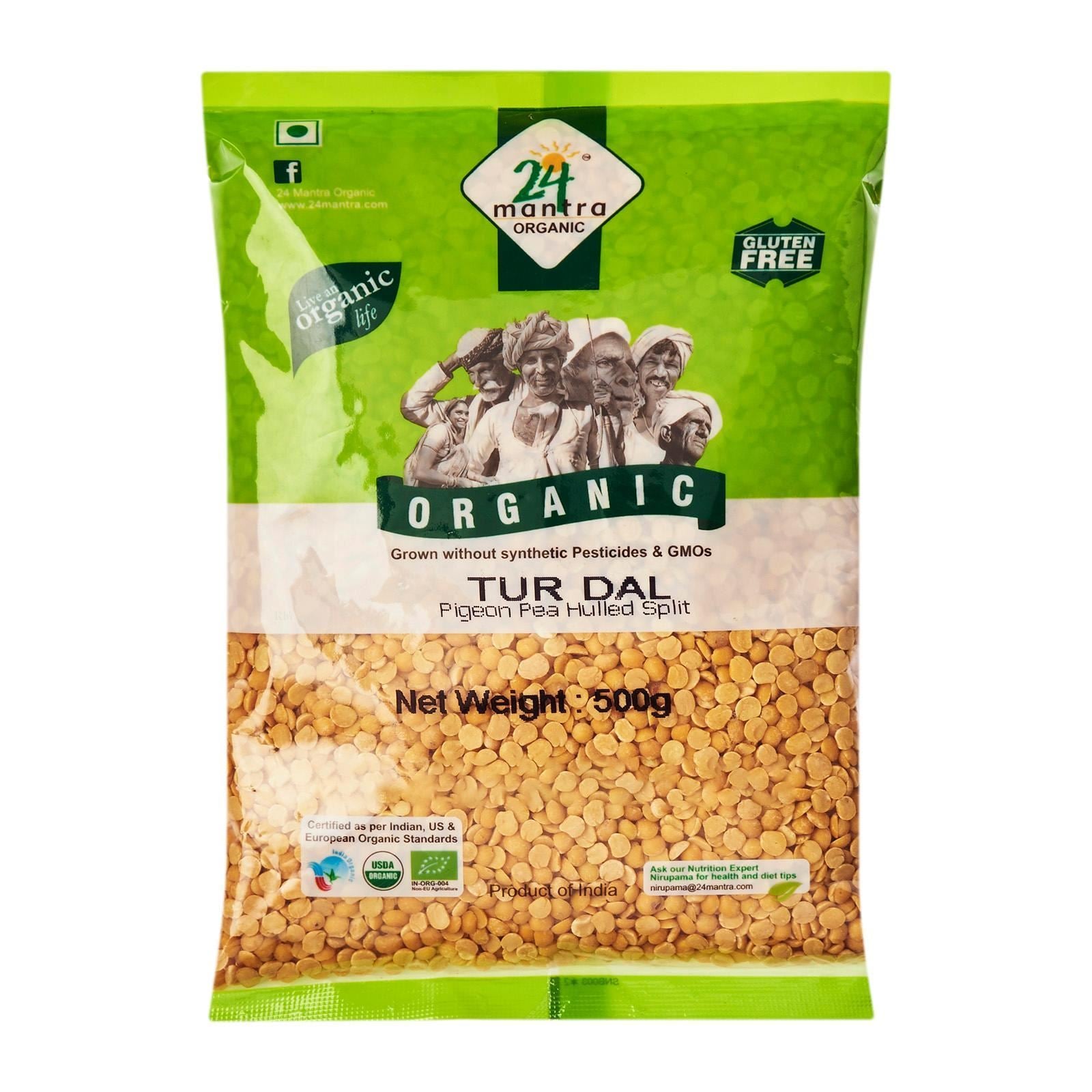 24 MANTRA Toor Dal (Certified ORGANIC)