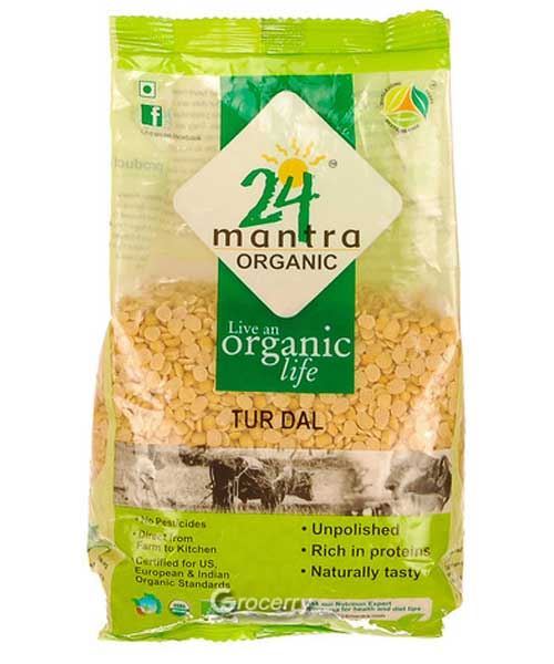 24 MANTRA Toor Dal (Certified ORGANIC)