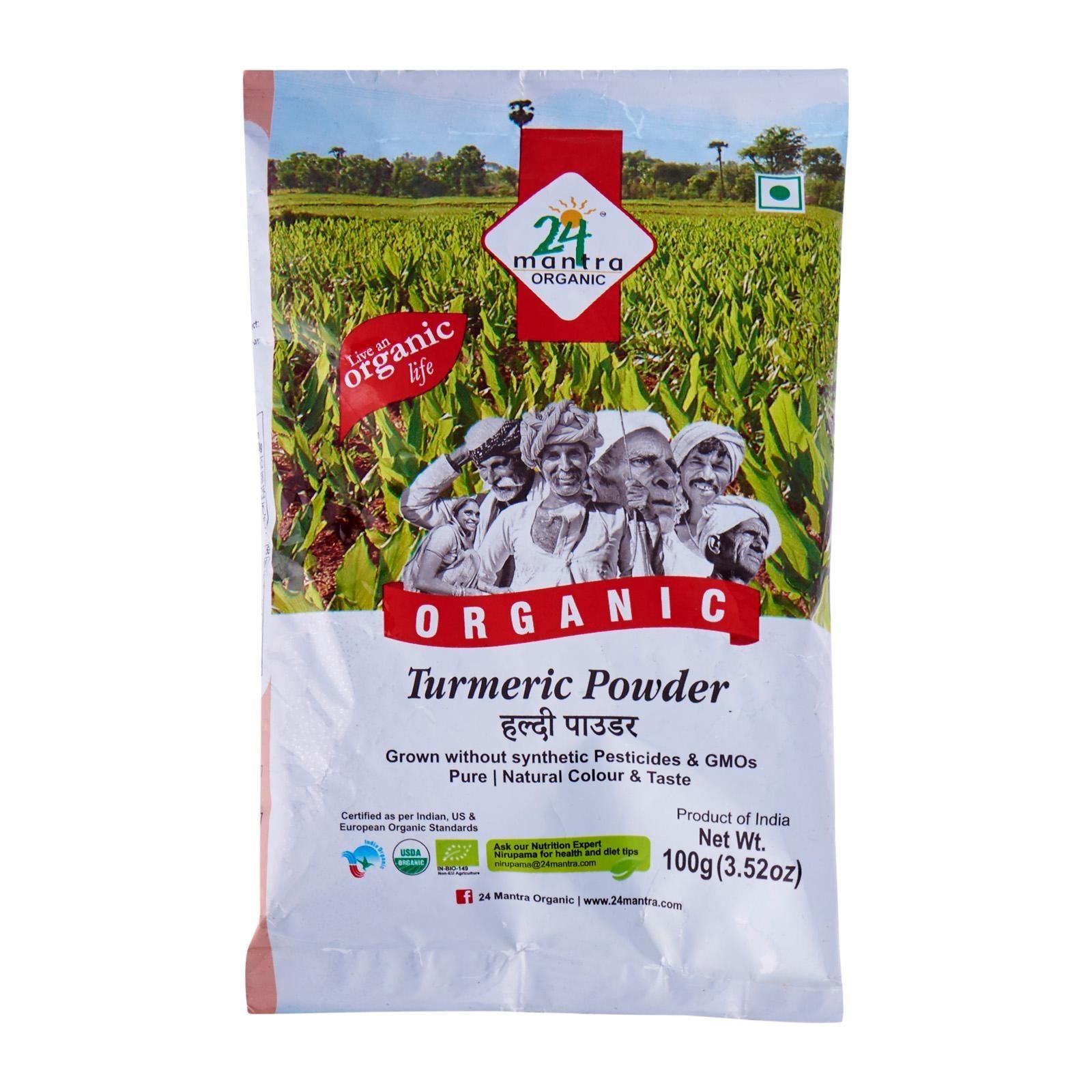 24 MANTRA Turmeric Powder (Certified ORGANIC)
