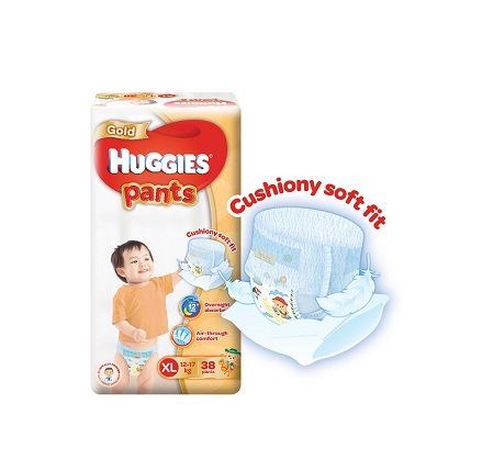 Huggies Gold Unisex Pants XL (12  17 Kg)