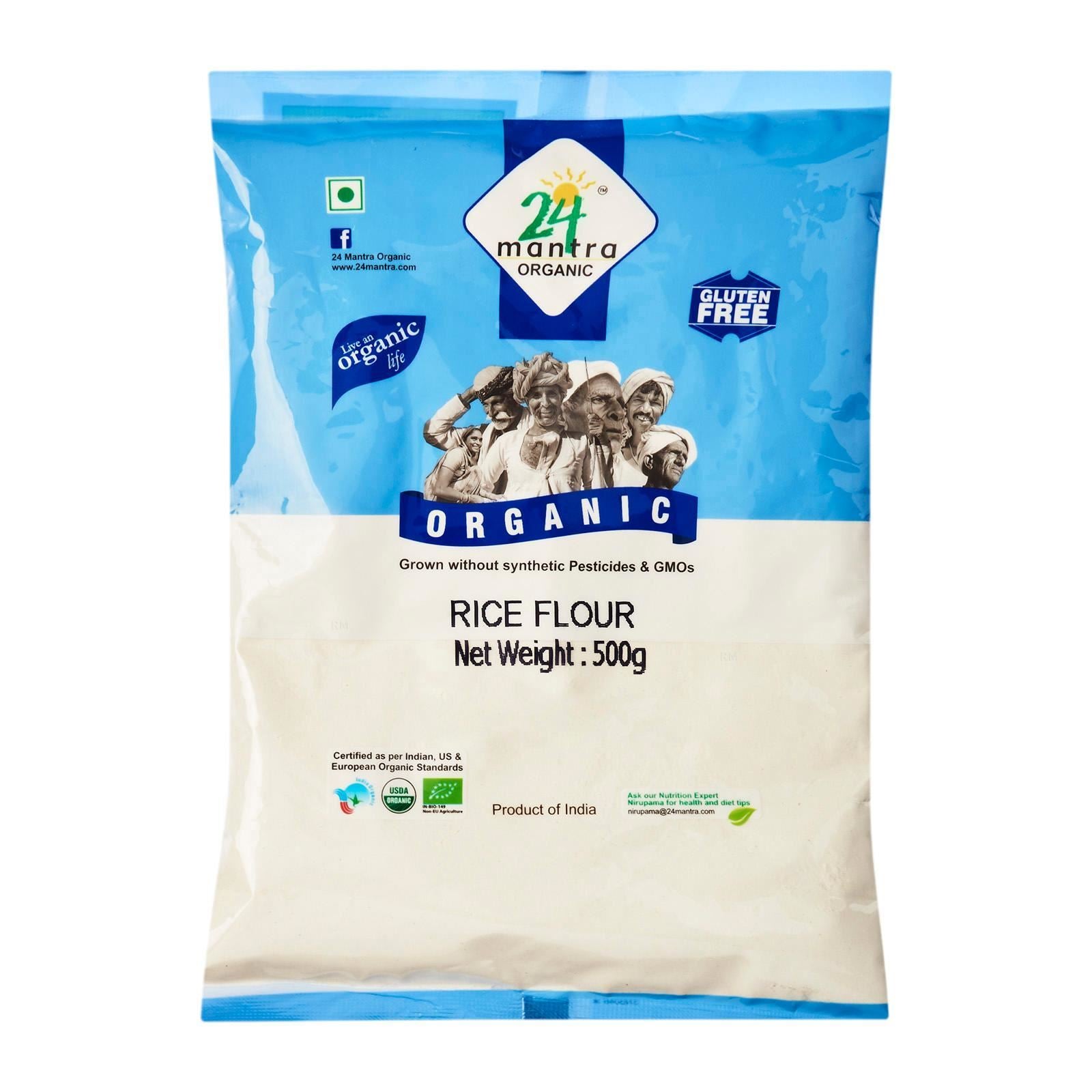 24 MANTRA Rice Flour (Certified ORGANIC)