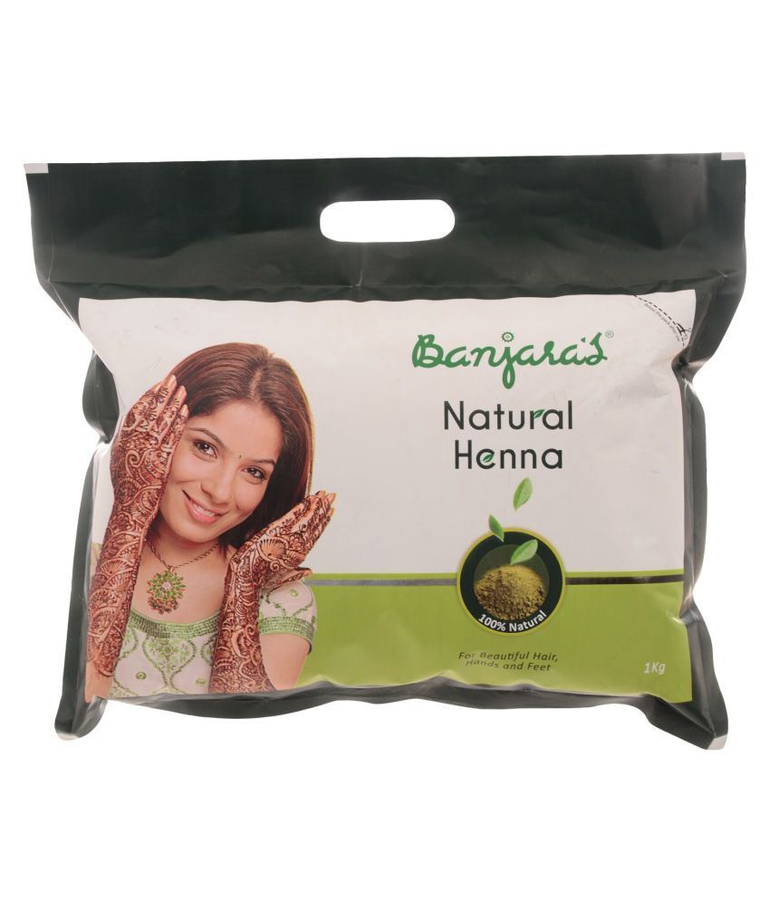 BANJARA'S Natural Henna Powder for Hands Feet & Hair