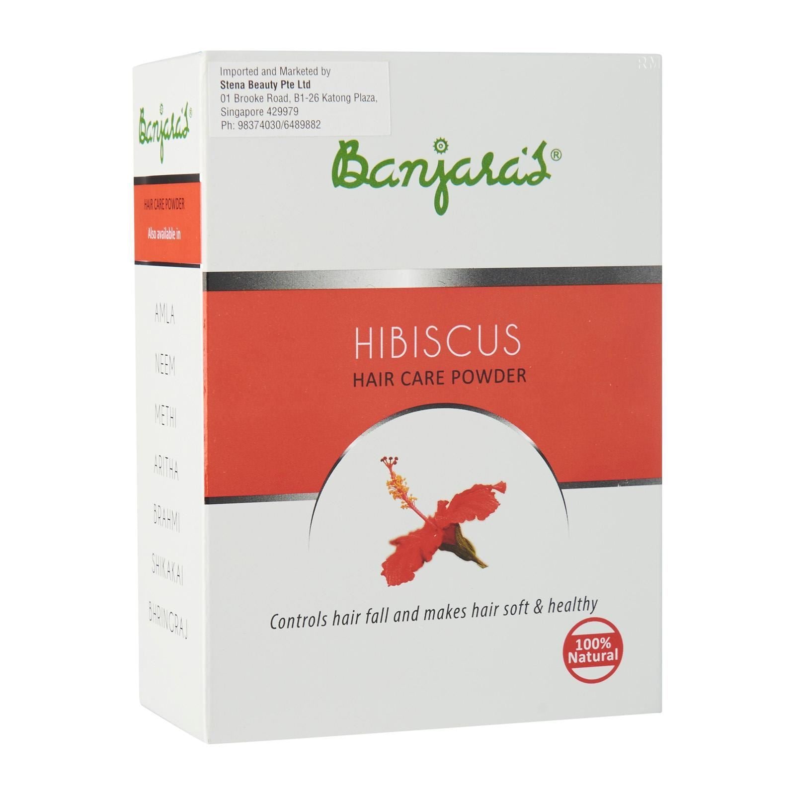 BANJARA'S  Pure Herb Hibiscus Hair Care Powder