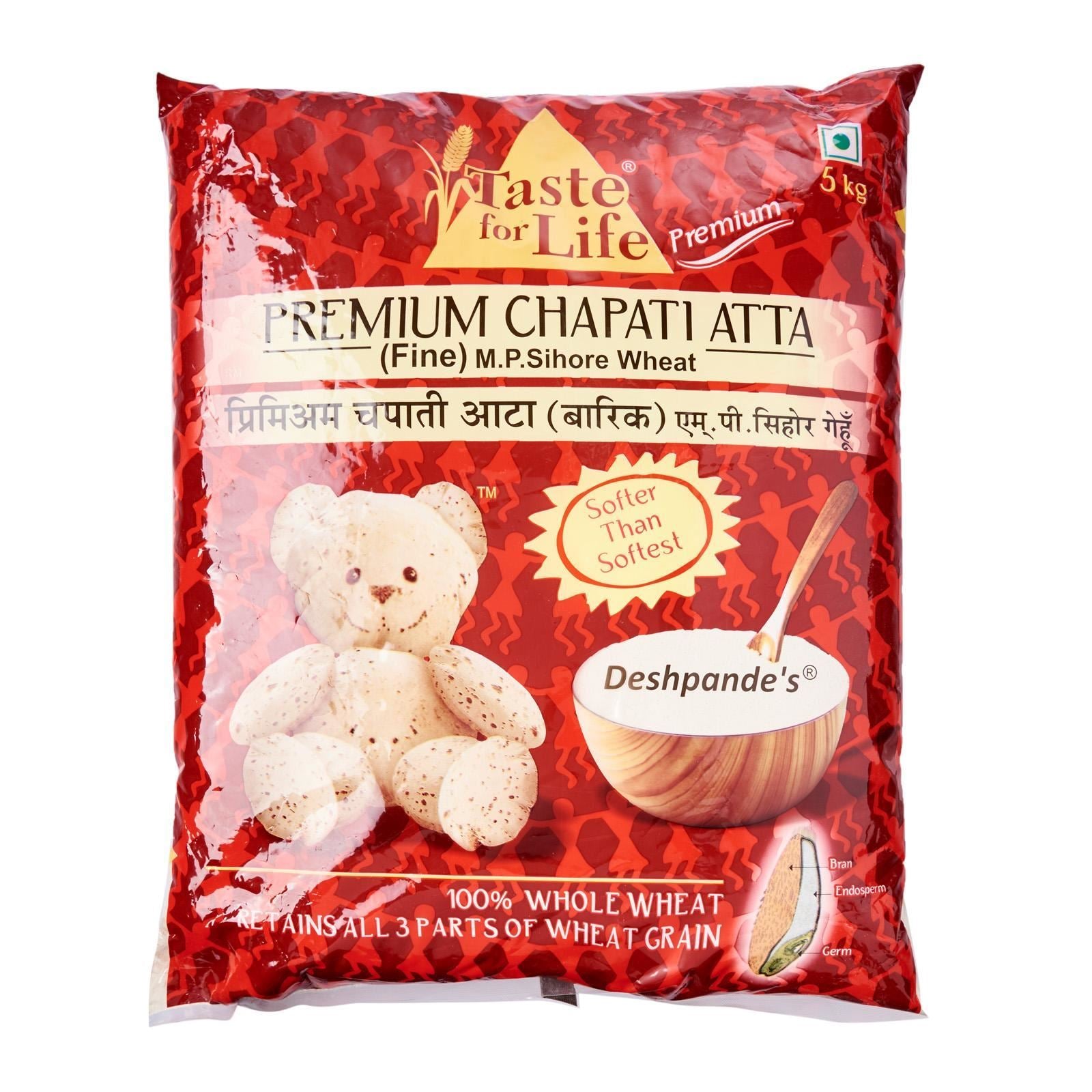 TASTE FOR LIFE Premium Wheat Flour (Atta)