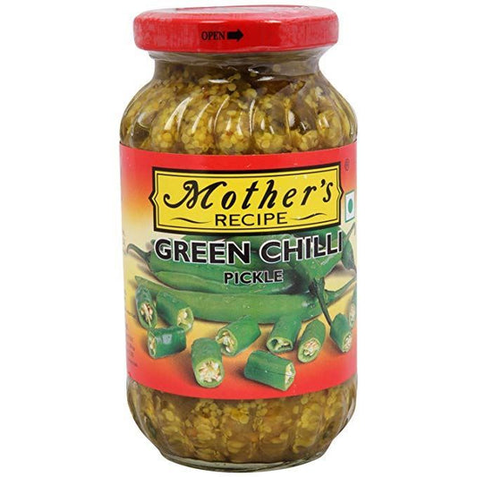 MOTHER'S RECIPE Green Chilli Pickle