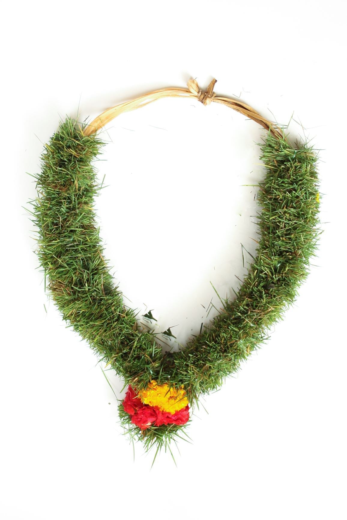 Fresh Arugampul Garland For Pooja (Dhurva)