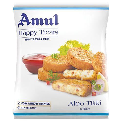AMUL Happy Treats Aloo Tikki (Ready to Cook) Chiiled