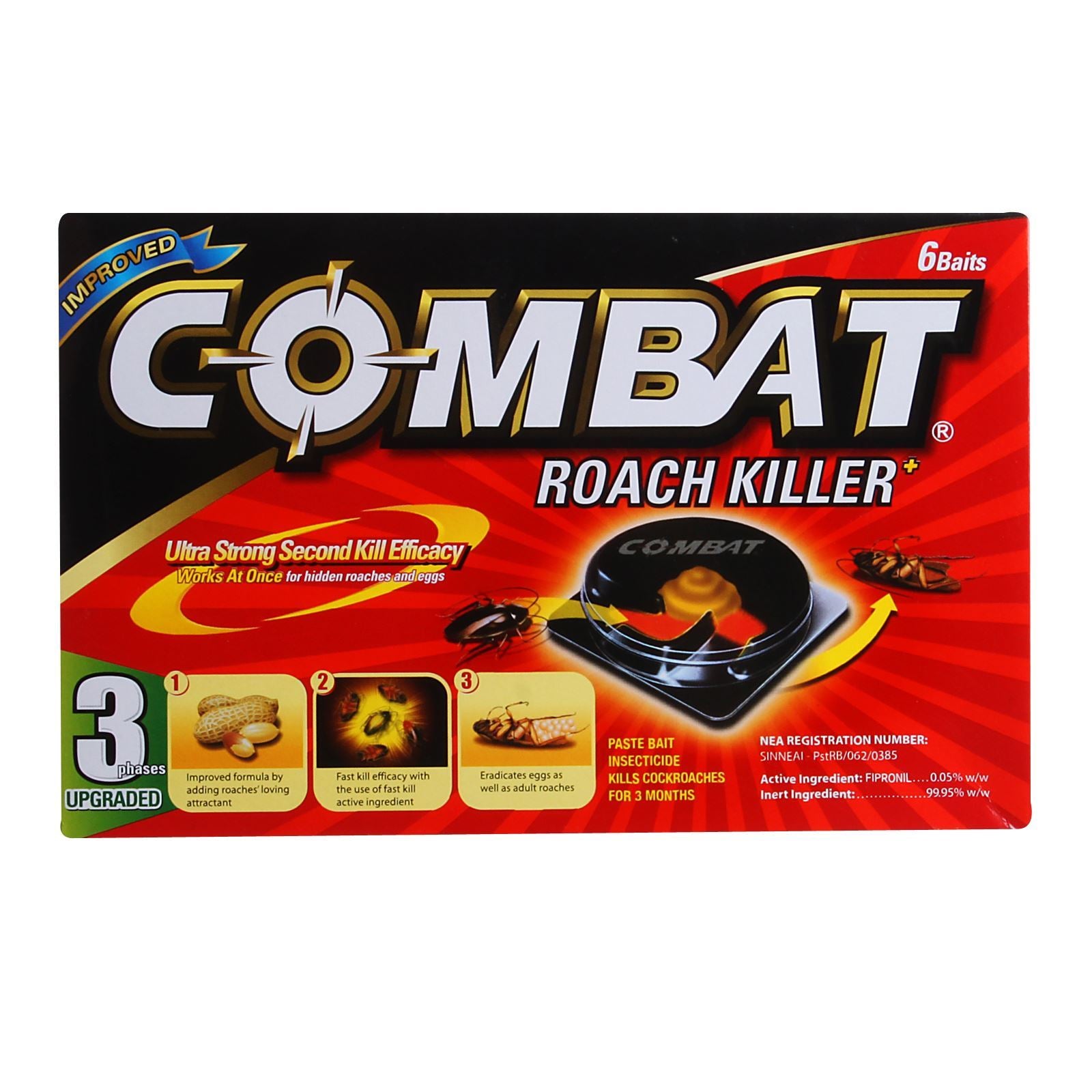 Combat Roach Killer Bait Station