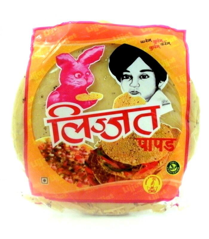 LIJJAT Green Chilli Papad 