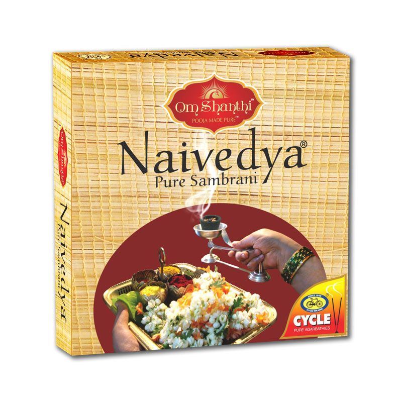 Naivedya Dhoop Cups Sambrani ~ Cycle Brand