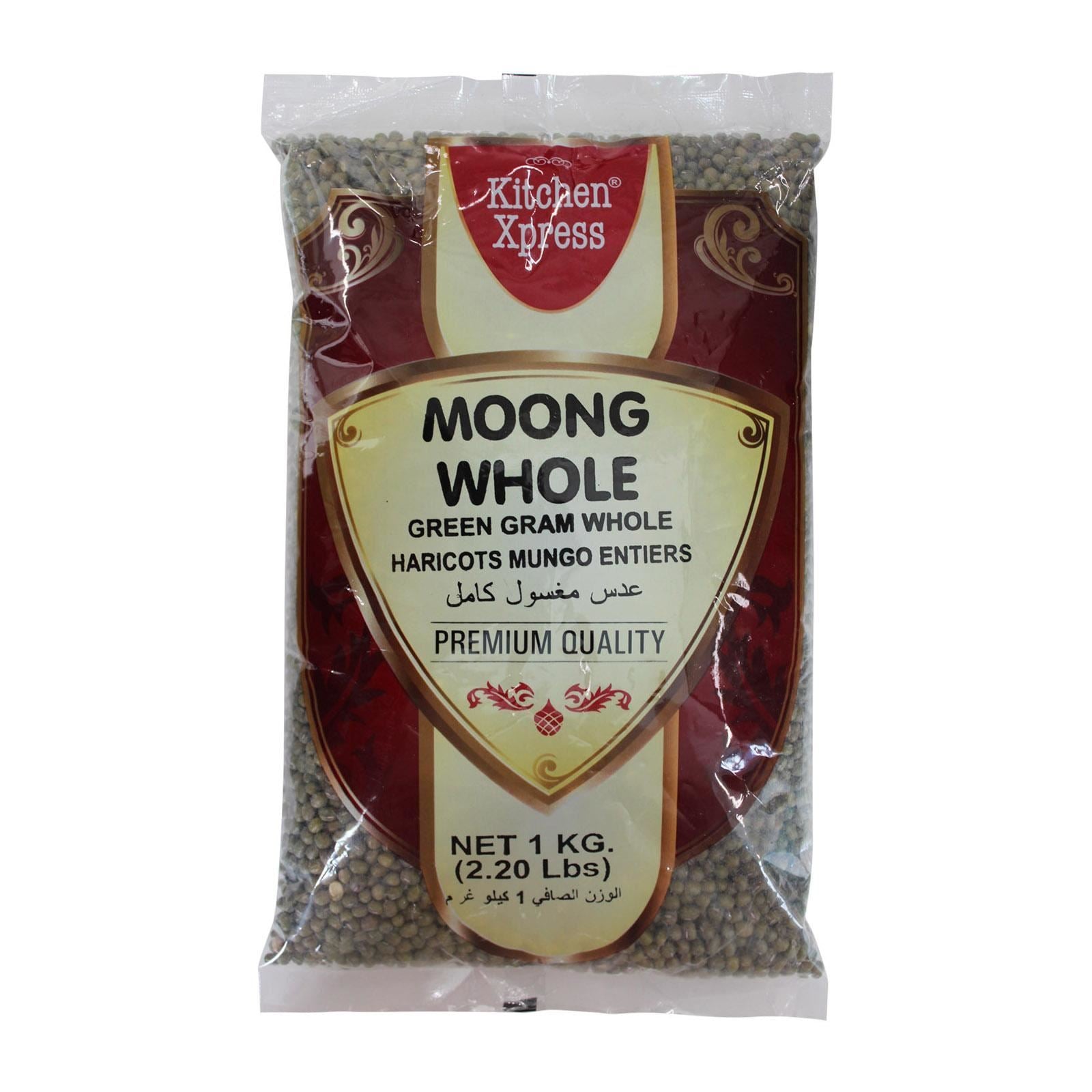 KITCHEN XPRESS Green Moong Dal  Whole 
