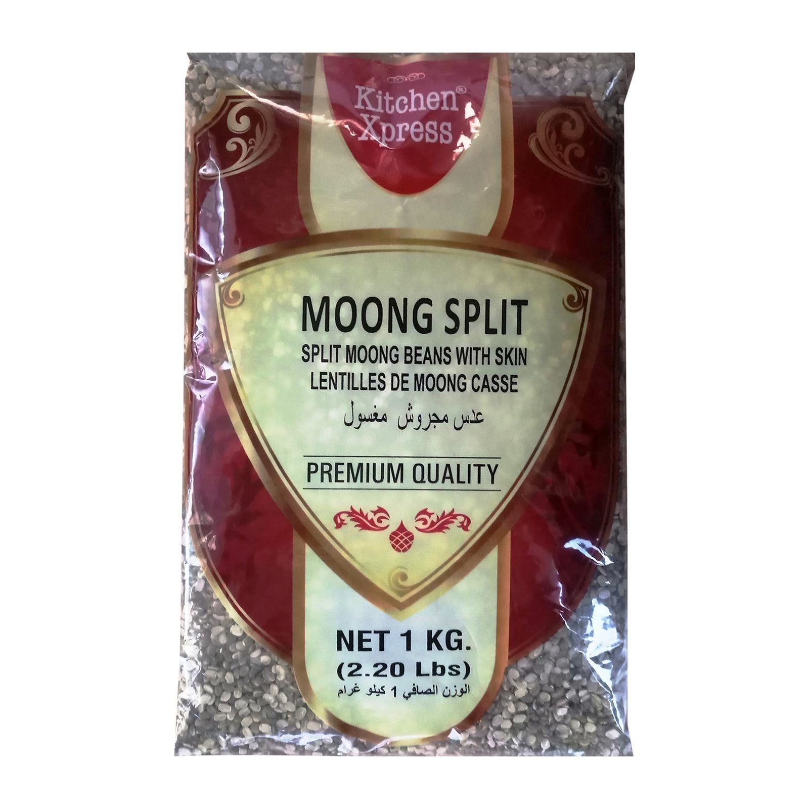 KITCHEN XPRESS Green Moong Dal Split 