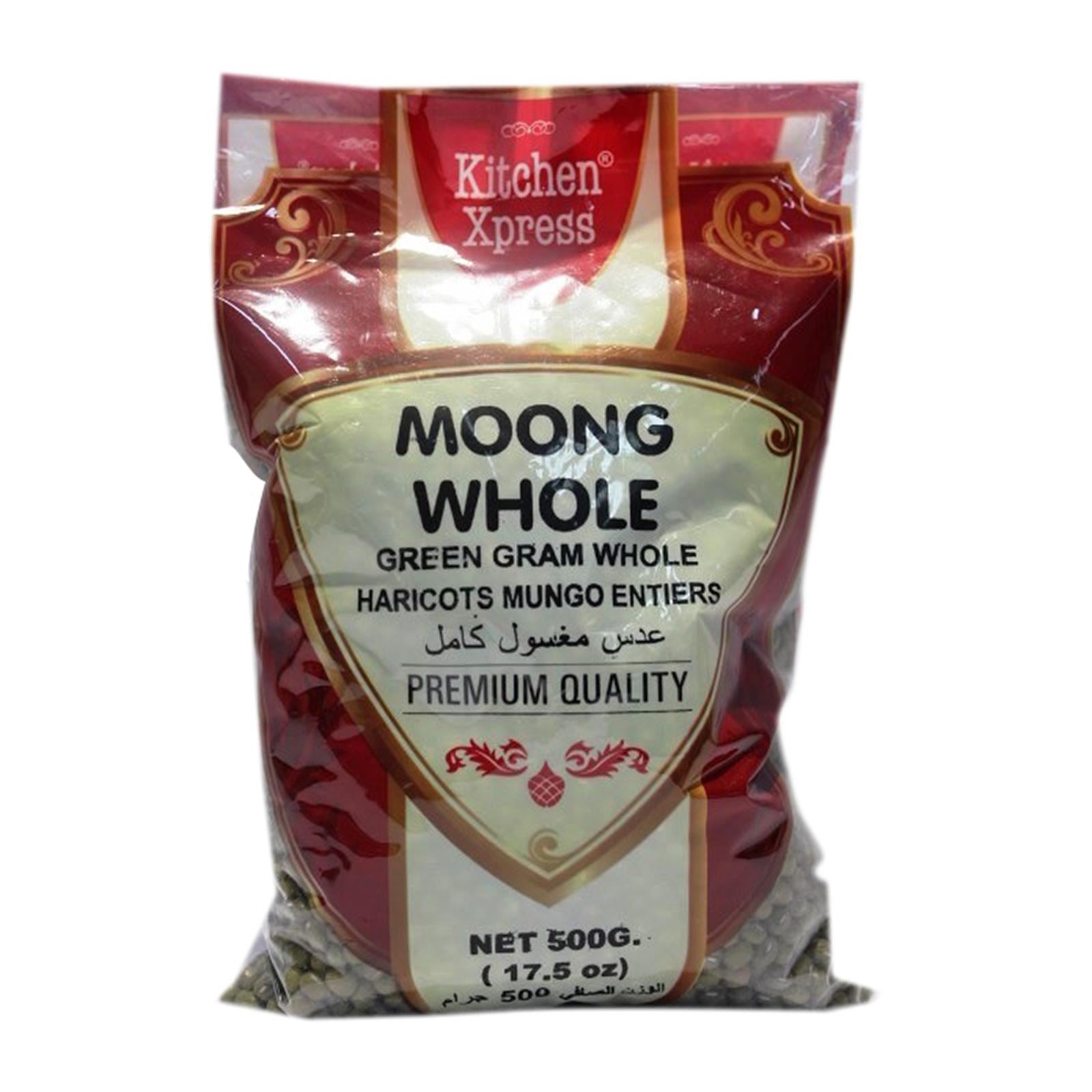 KITCHEN XPRESS Green Moong Dal Whole 
