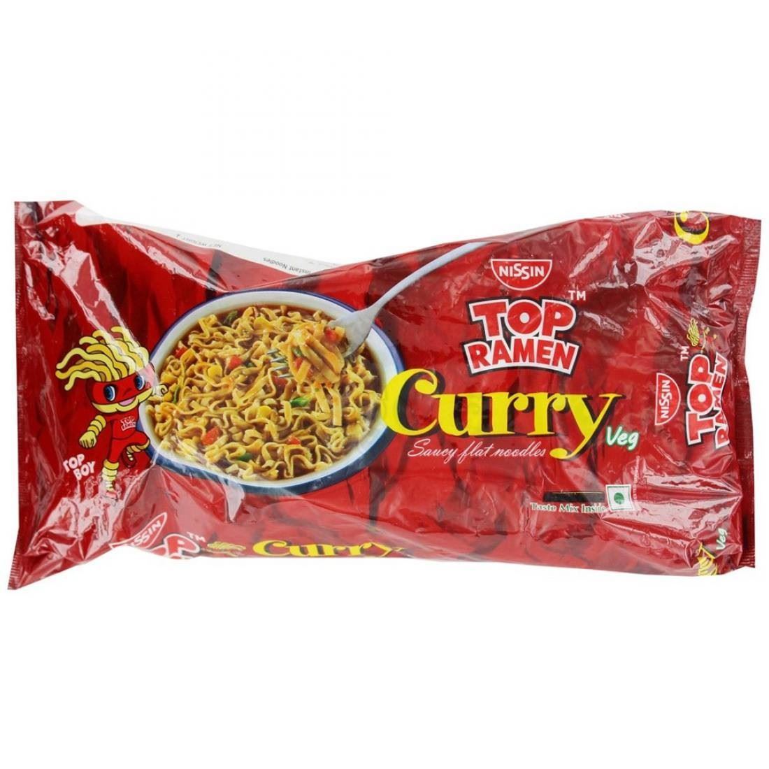 Top Ramen Curry Veggie Noodles (India)