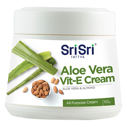 Sri Sri Tattva Ayurveda Aloe Vera Vit E  Cream