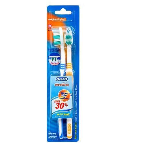 Oral B Classic Ultra Clean Toothbrush Twinpack